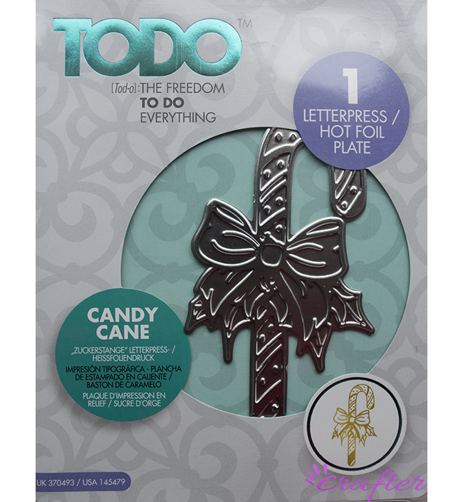 Kuumafooliumi pressplaat - Candy Cane