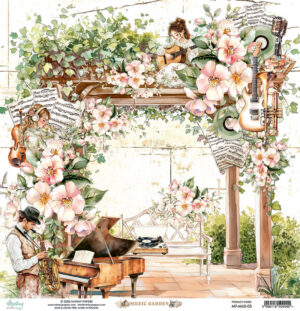 Disainpaber- Music garden 03