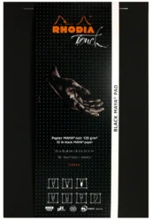 Rhodia Touch Black Maya Pad A4+ 50 lehte, cross 120 g