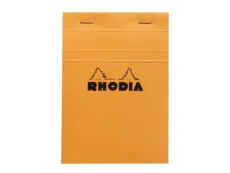 Rhodia Orange head stapled pad oranž A6