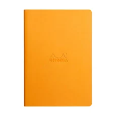Rhodiarama sewn spine notebook Orange A5 L 32 sh. 90g