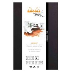 Rhodia Marker Pad A4+ 50 lehte, blank, 100 g