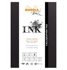 Rhodia Calligrapher Touch A4+, 50 lehte, blank, 130 g