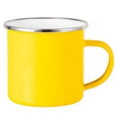 Metallist kruus, kollane, 360ml