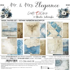 Paberiplokk 20,3 cm x 20,3 cm – MR. & MRS. ELEGANCE