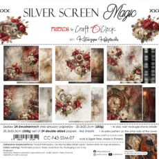 Paberiplokk 20,3 cm x 20,3 cm – SILVER SCREEN MAGIC