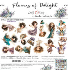 Väljalõikeplokk- Flowers of Delight, 30,5*31,5