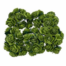 Paberlilled mooruspuu paberist (mulberry) – roosid 20mm, 10tk, roheline