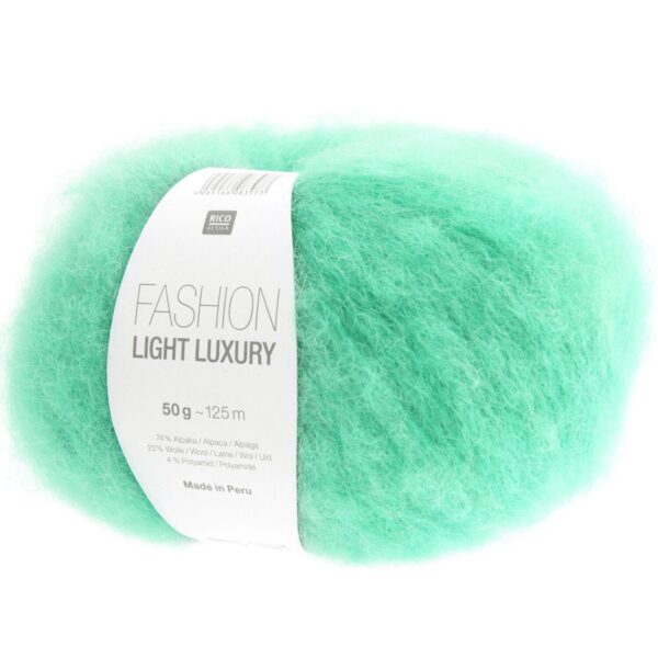 Fashion Light Luxury alpakalõng smaragdroheline 50 g – Rico Design