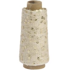 Creative Make It Paillette litrilõng kuldne 50 g – Rico Design