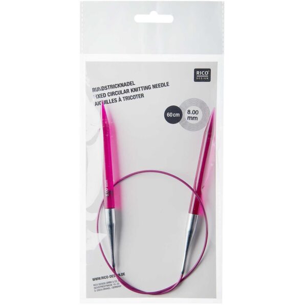 Rico akrüülist ringvardad 8 mm 60 cm – Rico Design