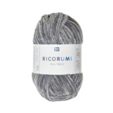 Ricorumi Nilli Nilli šenillilõng hall 25 g – Rico Design
