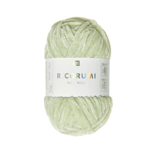 Ricorumi Nilli Nilli šenillilõng mündiroheline 25 g – Rico Design