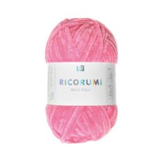 Ricorumi Nilli Nilli šenillilõng neoonroosa 25 g – Rico Design