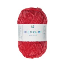 Ricorumi Nilli Nilli šenillilõng punane 25 g – Rico Design