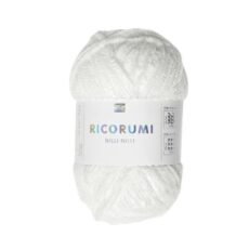 Ricorumi Nilli Nilli šenillilõng valge 25 g – Rico Design