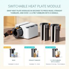 LOKLiK Auto Mug Heat Press – automaatne kruusipress