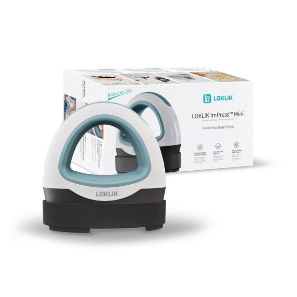 LOKLiK Mini Heat Press minikuumpress – Denim Blue