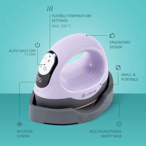 LOKLiK ImPress™ Mini 3 minikuumpress – Lavender Purple