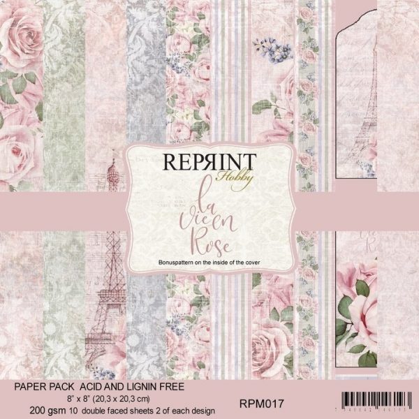 reprint-la-vie-en-rose-collection-8×8-inch-paper-p