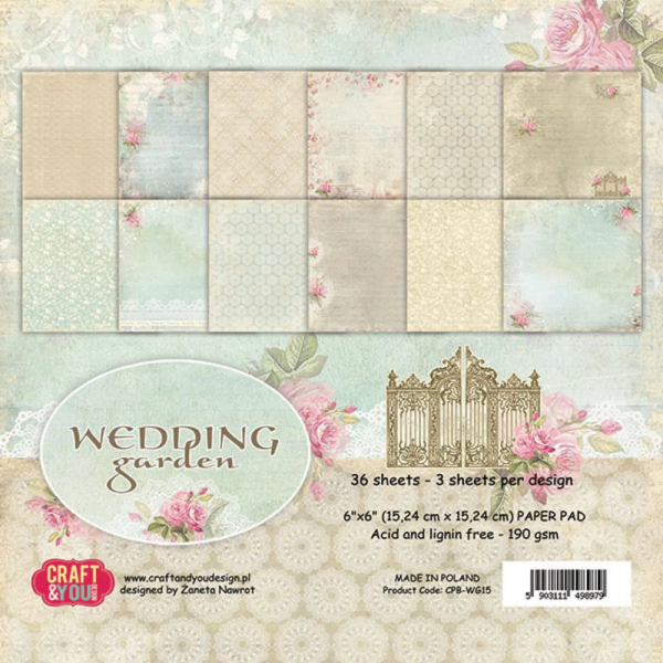 craft-you-design-wedding-garden-6×6-inch-paper-set